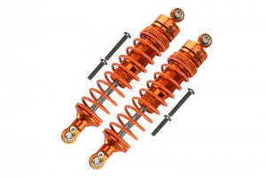 GPM MAG102F ALUMINUM FRONT HEAVY-DUTY ADJUSTABLE DAMPER (102MM) 1/10 GRANITE 4X4 MEGA MOSTER TRUCK - ORANGE - MAG102F-OR-OR