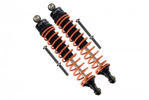 GPM MAG115R ALUMINUM REAR HEAVY-DUTY ADJUSTABLE DAMPER (115MM) 1/10 GRANITE 4X4 MEGA MOSTER TRUCK - MAG115R-BK-OR