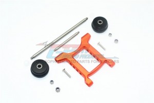 GPM MAB040R ALUMINUM REAR ADJUSTABLE WHEELIE ARRMA1/10 GRANITE 4X4 MEGA MOSTER / 1/10 BIG ROCK CREW CAB - ORANGE - MAB040R-OR