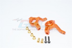 GPM SCX021 ALLOY FRONT KNUCKLE ARM AXIAL SCX-10 HONCHO - ORANGE - SCX021-OR