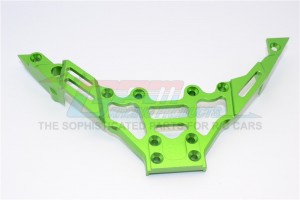 GPM YT015 ALUMINIUM GEAR BOX & CHASSIS MOUNT AXIAL YETI ROCK RACER - GREEN - YT015-G