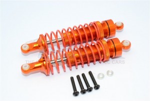 GPM YT095F ALUMINIUM FRONT ADJUSTABLE SPRING  DAMPER (95MM) AXIAL YETI ROCK RACER - YT095F-OR-OR