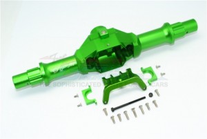 GPM YTL013L ALUMINUM REAR GEAR BOX (WITHOUT COVER)  1/8 AXIAL YETI XL MONSTER BUGGY - YTL013L-G