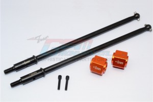 GPM YTL169RS8 STEEL #45 REAR AXLE WITH 8MM WHEEL HEX  1/8 RC AXIAL YETI XL MONSTER BUGGY - YTL169RS8-OR