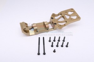 GPM YTL332F ALUMINIUM FRONT LOWER ARM BULK  1/8 AXIAL YETI XL MONSTER BUGGY - TITANIUM - YTL332F-TIT