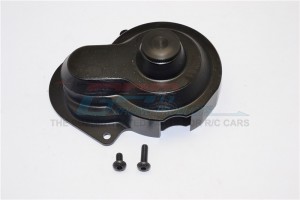 GPM CRA038GC ALUMINIUM TRANSMISSION SPUR GEAR COVER TRAXXAS CRANIAC - CRA038GC-BK