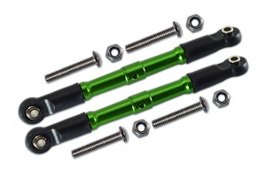 GPM RK162 ALUMINUM FRONT TURNBUCKLE FOR STEERING LOSI RC 1/10 ROCK REY LOS03009T1/T2 - GREEN - RK162-G-BEBK