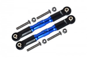 GPM RK163 ALUMINIUM ADJUSTABLE FRONT UPPER ARM WITH TIE ROD DESIGN LOSI 1/10 BAJA REY DESERT TRUCK LOS03008 - BLUE - RK163-B