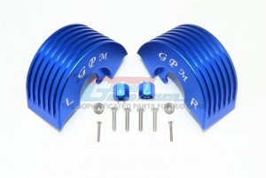 GPM T3333R ALUMINUM REAR FENDER W. HEX ADAPTER (+3MM)  TAMIYA 1/8 T3-01 DANCING RIDER 57405 - BLUE - T3333R-B