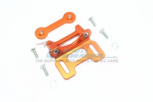 GPM DT3040 ALUMINIUM ADJUSTABLE WING MOUNT  TAMIYA DT-03 - ORANGE - DT3040-OR