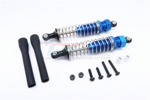 GPM DT3090R/PBT ALUMINIUM REAR ADJUSTABLE PLASTIC  BALL TOP 90MM DAMPER TAMIYA DT-03 - DT3090R/PBT-B-S-BEBK