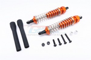 GPM DT3090R/PBT ALUMINIUM REAR ADJUSTABLE PLASTIC  BALL TOP 90MM DAMPER TAMIYA DT-03 - DT3090R/PBT-OR-S-BEBK