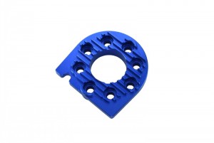 GPM TT018  ALLOY MOTOR MOUNT PLATE WITH HEAT SINK  1/10 RC TAMIYA TT-01 - BLUE - TT018-B