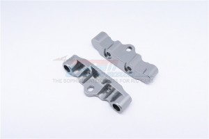GPM TT2009 ALLOY FRONT & REAR LOWER ARM BULK 1/10 RC TAMIYA TT-02 - GUN SILVER - TT2009-GS