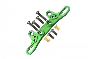 GPM TT2028 ALLOY FRONT/REAR DAMPER PLATE 1/10 RC TAMIYA TT-02 - TT2028-G