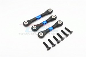 GPM TT2160  ALLOY STEERING TIE ROD 1/10 RC TAMIYA TT-02 TT-02B - TT2160-B-BEBK