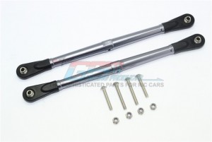 GPM SB014 ALUMINUM ADJUSTABLE REAR UPPER CHASSIS LINK TIE RODS TEAM LOSI 1/6 SUPER BAJA REY 4X4 - SB014-GS-BEBK