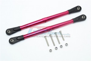 GPM SB014 ALUMINUM ADJUSTABLE REAR UPPER CHASSIS LINK TIE RODS TEAM LOSI 1/6 SUPER BAJA REY 4X4 - SB014-R-BEBK