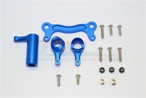 GPM E6048 ALUMINUM STEERING ASSEMBLY TEAM MAGIC 1/8 4WD E6 III HX #505005 - E6048-B