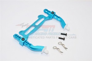 ALUMINIUM FRONT BODY POST MOUNT WITH DELRIN POST TRAXXAS CRANIAC - CRA201F-SB