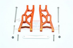 GPM SLA2W055 ALUMINUM FRONT ARMS TRAXXAS 1/10 SLASH PRO 2WD SHORT-COURSE - ORANGE - SLA2W055-OR