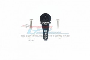 GPM TRX4025TA/3H ALUMINUM 25T SERVO HORN W. BUILT-IN SPRING (3 POSITIONING HOLES) TRAXXAS 1/10 TRX4 DEFENDER TRAIL CRAWLER - TRX4025TA/3H-BK