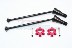 GPM TXM8170N HARDEN STEEL #45 CVD TRAXXAS 1/5 X-MAXX 8S MONSTER - Red - TXM8170N-R