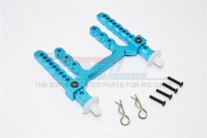 GPM CRA201R ALUMINIUM REAR BODY POST MOUNT WITH DELRIN POST TRAXXAS CRANIAC - CRA201R-SB