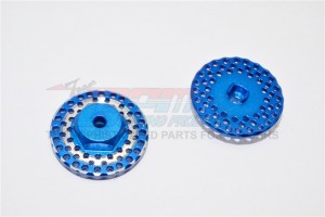 GPM SST010A/DISK ALUMINIUM BRAKE DISK HEX ADAPTORS (12MMX6.5MM) TRAXXAS STADIUM SUPER TRUCK - SST010A/DISK-B