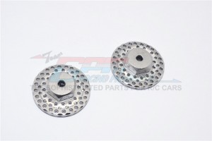 GPM SST010A/DISK ALUMINIUM BRAKE DISK HEX ADAPTORS (12MMX6.5MM) TRAXXAS STADIUM SUPER TRUCK - SST010A/DISK-GS