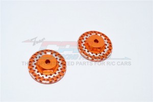 GPM SST010A/DISK ALUMINIUM BRAKE DISK HEX ADAPTORS (12MMX6.5MM) TRAXXAS STADIUM SUPER TRUCK - SST010A/DISK-OR