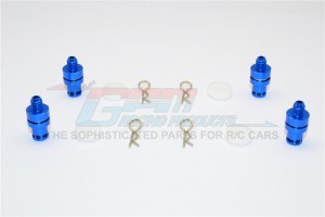 GPM SST201FRA ALUMINIUM FRONT & REAR MAGNET BODY POST TRAXXAS STADIUM SUPER TRUCK - SST201FRA-B