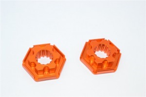 GPM TXM006/+1 ALUMINIUM WHEEL HEX CLAW (+1MM) TRAXXAS XMAXX - TXM006/+1-OR