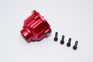 GPM TXM011 ALUMINIUM DIFFERENTIAL CASE TRAXXAS XMAXX - RED - TXM011-R