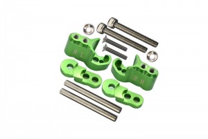 GPM TXM030  ALUMINIUM REAR ADJUSTABLE SHOCK MOUNT TRAXXAS XMAXX 6S 8S MONSTER - GREEN - TXM030-G