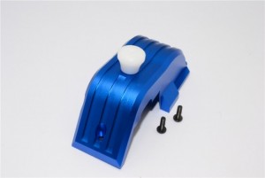 GPM TXM038GC ALUMINIUM GEAR COVER FOR 1/5 TRAXXAS X-MAXX 6S 8S 1/6 XRT MONSTER - BLUE - TXM038GC-B