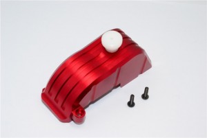 GPM TXM038GC ALUMINIUM GEAR COVER FOR 1/5 TRAXXAS X-MAXX 6S 8S 1/6 XRT MONSTER - RED - TXM038GC-R