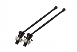 GPM TXM170N HARDEN STEEL #45 CVD FOR 6S FRONT OR REAR WITH ALLOY HEX TRAXXAS XMAXX - SILVER - TXM170N-S