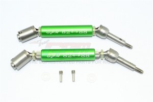 GPM SXO1277RHA STAINLESS STEEL 304+ALUMINUM REAR CVD DRIVE SHAFT TRAXXAS XO-01 - SXO1277RHA-G
