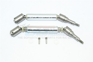 GPM SXO1280FHA STAINLESS STEEL 304+ALUMINUM FRONT CVD DRIVE SHAFT TRAXXAS XO-01 - SXO1280FHA-S