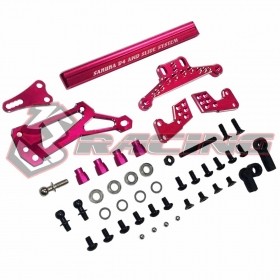 3RACING SAK-D4845 Slide Steering System for D4 AWD only 1/10 RC Sakura Drift Car - SAK-D4845