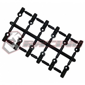 3RACING 3RAC-BE4816/V2 4.8mm Ball End Set - 16mm & 12mm /V2 For ADVANCE / EX-REAL / D4RWD / D4AWD / M4 / FGX / MINI MG - 3RAC-BE4816/V2