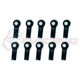3RACING 3RAC-BE5820 5.8mm Ball End (20.0mm) Set -10pcs - 3RAC-BE5820