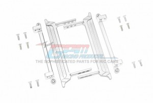 GPM CC014X ALUMINUM SIDE STEPS (RETICULATED PATTERN) 1/10 RC TAMIYA CC01 - CC014X-GS