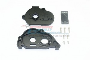 GPM MAG038 ALUMINUM REAR GEAR PROTECTION MOTOR MOUNT ARRMA 1/10 GRANITE - BLACK - MAG038-BK