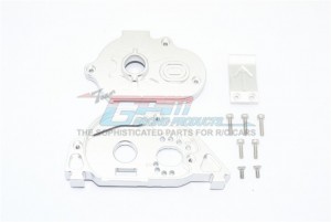 GPM MAG038 ALUMINUM REAR GEAR PROTECTION MOTOR MOUNT ARRMA 1/10 GRANITE - SILVER - MAG038-S