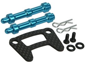 3RACING  M04M-10/WO Graphite Battery Holder 1/10 RC TAMIYA M04M - M04M-10/WO