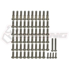 3RACING   TS-M04M/V1 Titanium Screw Set 1/10 RC TAMIYA M04M - TS-M04M/V1