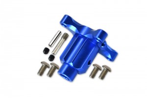 GPM MAK100 ALUMINUM FRONT / REAR / CENTER DIFFERENTIAL OUTPUTS ARRMA KRATON SENTON TYPHON TALION OUTCAST - BLUE - MAK100-B