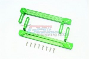 GPM TRX4014XB ALUMINUM SIDE STEPS  RETICULATED PATTERN B 1/10 RC TRAXXAS 1/10 TRX4 DEFENDER TRAIL CRAWLER - TRX4014XB-G